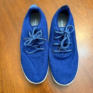 Men’s Allbirds Royal Blue Wool Sam’s Club logo sneakers size 10